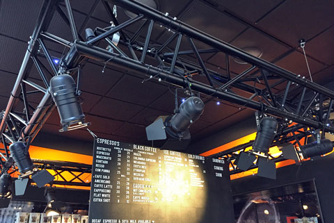 Cafe belysning bar teater LED par 30 spot