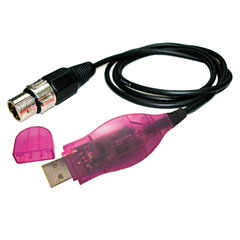 DMX USB dongle software styre lys