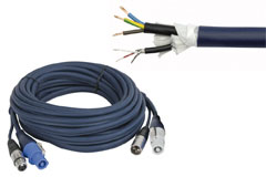Kombineret strøm og signal kabler