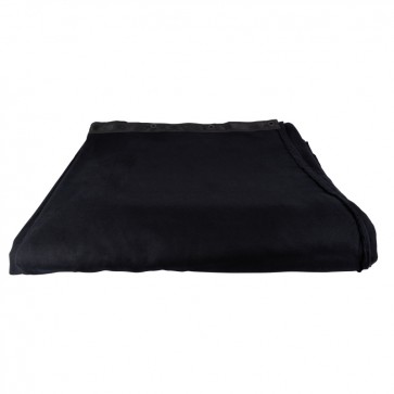 Wentex Molton Bagtæppe 3m. bred x 3,5m. høj, sort