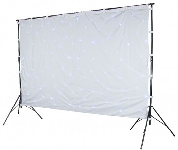 Star Sky I- hvid LED stjernetæppe 2x3m. hvid diode