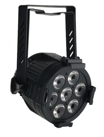 LED Mini Studio Beam 7x3W RGB LED, sort