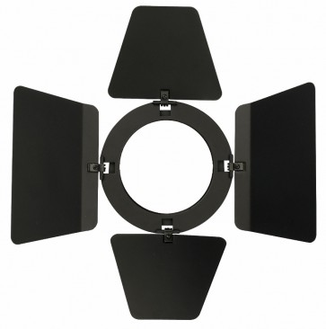 Barndoor til LED Compact studio Beam, sort