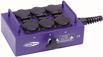 BO-6-PG Break-out Box med 6 stik - uden kabel
