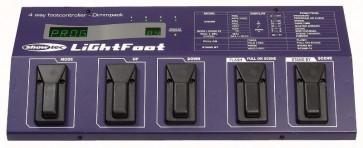 Lightfoot 4 kanals fodstyring med DMX output