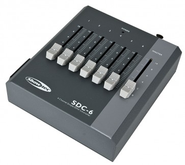 Showtec SDS-6 - 6 kanals DMX mixer