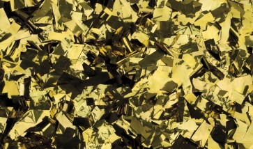 Showtec konfetti 1 kg guld rektangulær