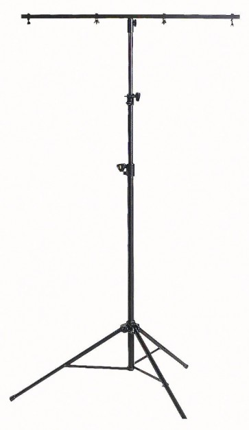 Lysstativ med T-bar - 2,2 mtr.  max. 15 kg