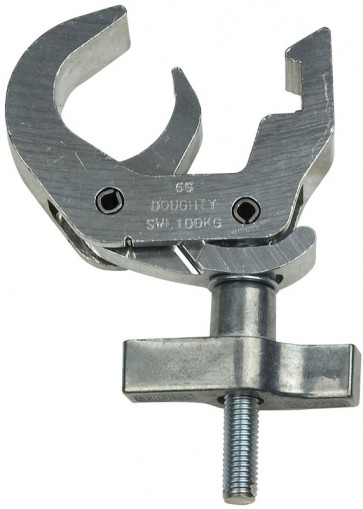 Doughty quick coupler 50mm Slimline Basic, sølv