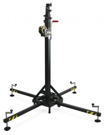 Showtec MT-150 wind-up stativ 5,3 mtr max 150 kg