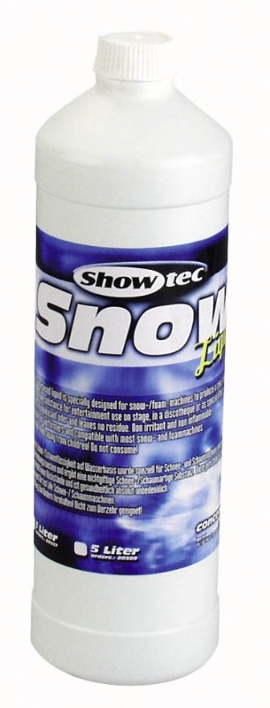 Showtec skum/sne væske koncentreret - 1 ltr.