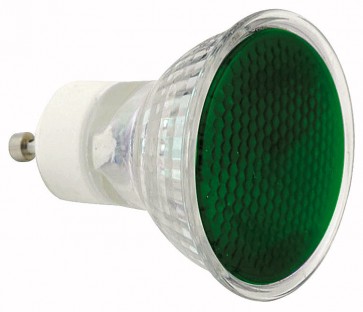 230V 50W - GU10 Sylvania reflektor MR16 50mm -grøn