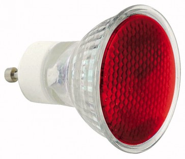 230V 50W - GU10 Sylvania reflektor MR16 50mm - rød