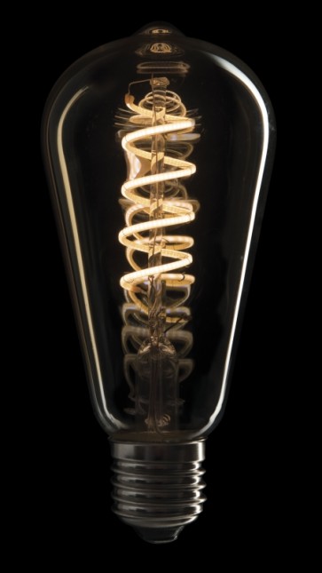 Showtec LED filament lyskilde gold glass 142mm