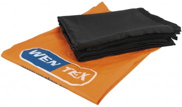 Gardin til afskærmning 300x180cm sort satin 165g