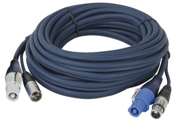 Powercon & XLR multikabel - 150cm