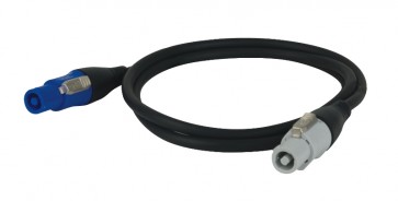 Neutrik Powercon kabel in/out 1,5m. - 3x1,5mm2