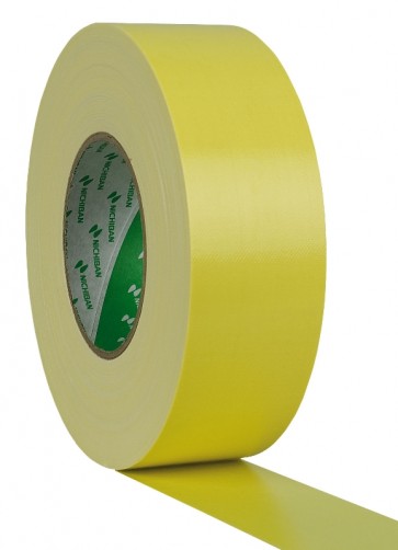 Showtec Gaffa-tape 50mm/50m, gul