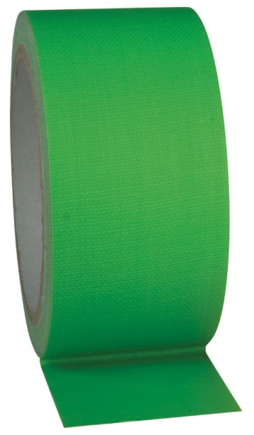 Neon Gaffa-tape, grøn 50mm./25m.