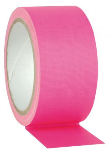 Neon Gaffa-tape, pink 50mm./25m.