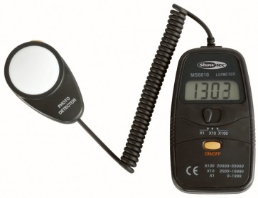 Showtec Digital Luxmeter inkl.etui +/-5% præcision