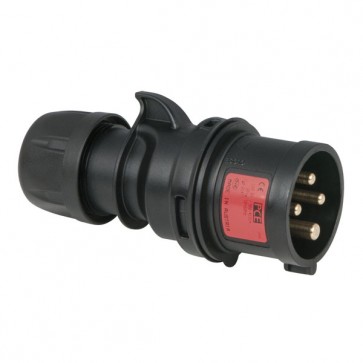 CEE 16A 400V 4p Plug Male