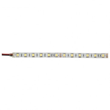 LED bånd varm hvid 60 dioder/mtr 12V IP65 5m rulle