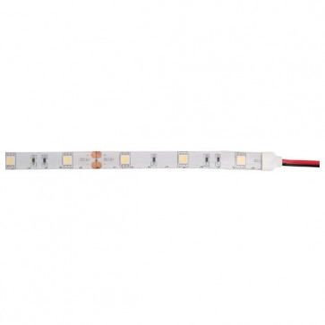 LED bånd kold hvid 30 dioder/mtr 12V IP65 5m rulle