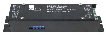Showtec LED RGB DMX controller til LED strips o.l.