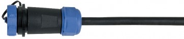 Connector 4p female inline
