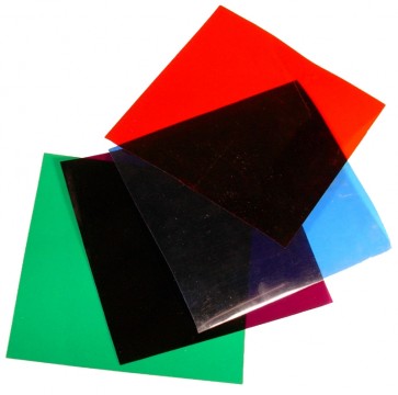 Farvefilter 15 x 15 cm i flere farver