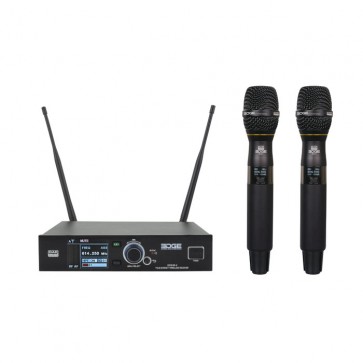 DAP EDGE EHS-2 trådløs UHF sæt med 2 stk håndmic