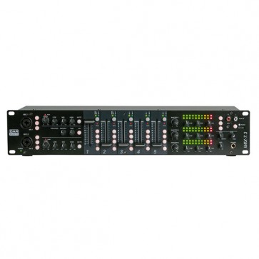 DAP IMIX-7.3 19" installationsmixer 7 kanaler 2U