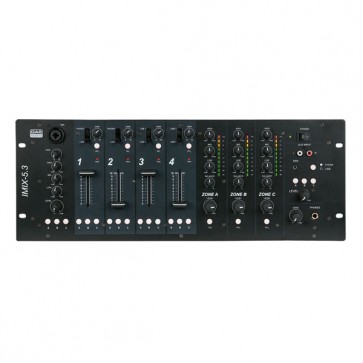 DAP IMIX-5.3 19" installationsmixer - 5CH/4U