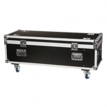 Flightcase med hjul til 4 stk. Compact light sets