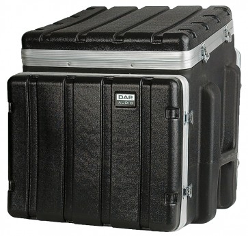 ABS 19" Rack med 10U i Top, 8U i Front & 10U bag