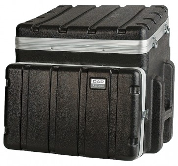 ABS 19" Rack med 10U i Top, 6U i Front & 8U bag