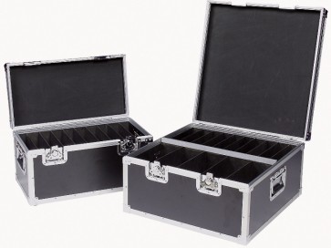 Flightcase til 10 farvefilter rammer