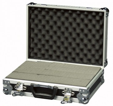 Flightcase kuffert str.1 med pluk-skum