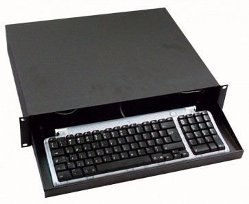 19" keyboardskuffe 2U