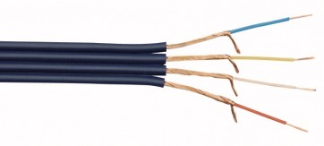 AV-84 AV kabel 4-vejs blå - 100 mtr.