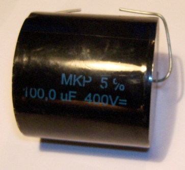 100µF plastkondensator, 400V
