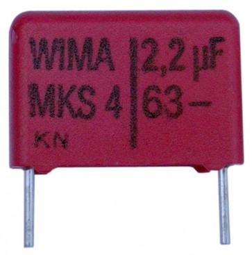 2,2µF plast kondensator, Wima