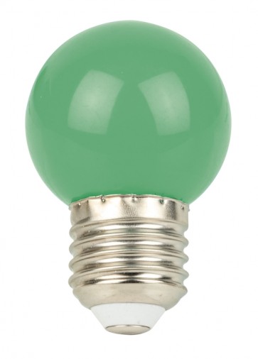 LED pære 1W grøn 45mm.