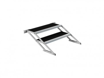 Justerbar trappe 2 trin til scenepodie