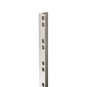 Rackliste i aluminium - 2 mtr.