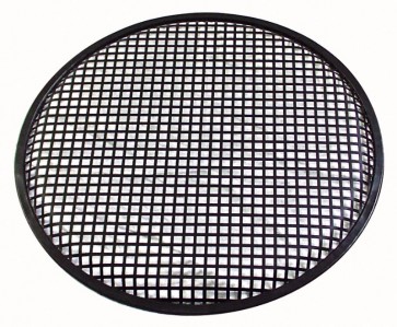 15" højttalergitter - sort