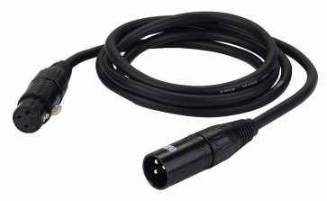 XLR DMX digitalkabel AES-EBU - 6 mtr.