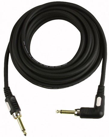 Stage-Gig Guitar kabel 6mm lige/vinkelstik - 10mtr