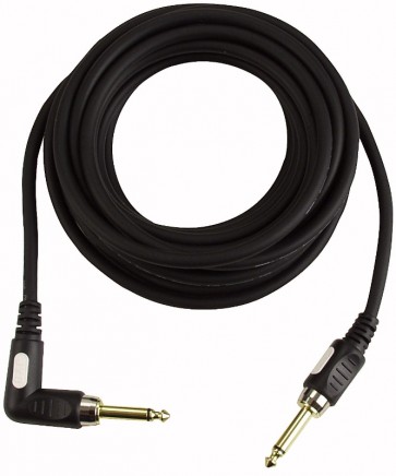 Road-gig Guitar kabel 7mm lige/vinkelstik - 10 mtr